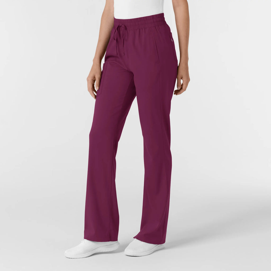 Wink Scrubs Women's Bootcut Scrub Pant Wine | scrub-supply.com