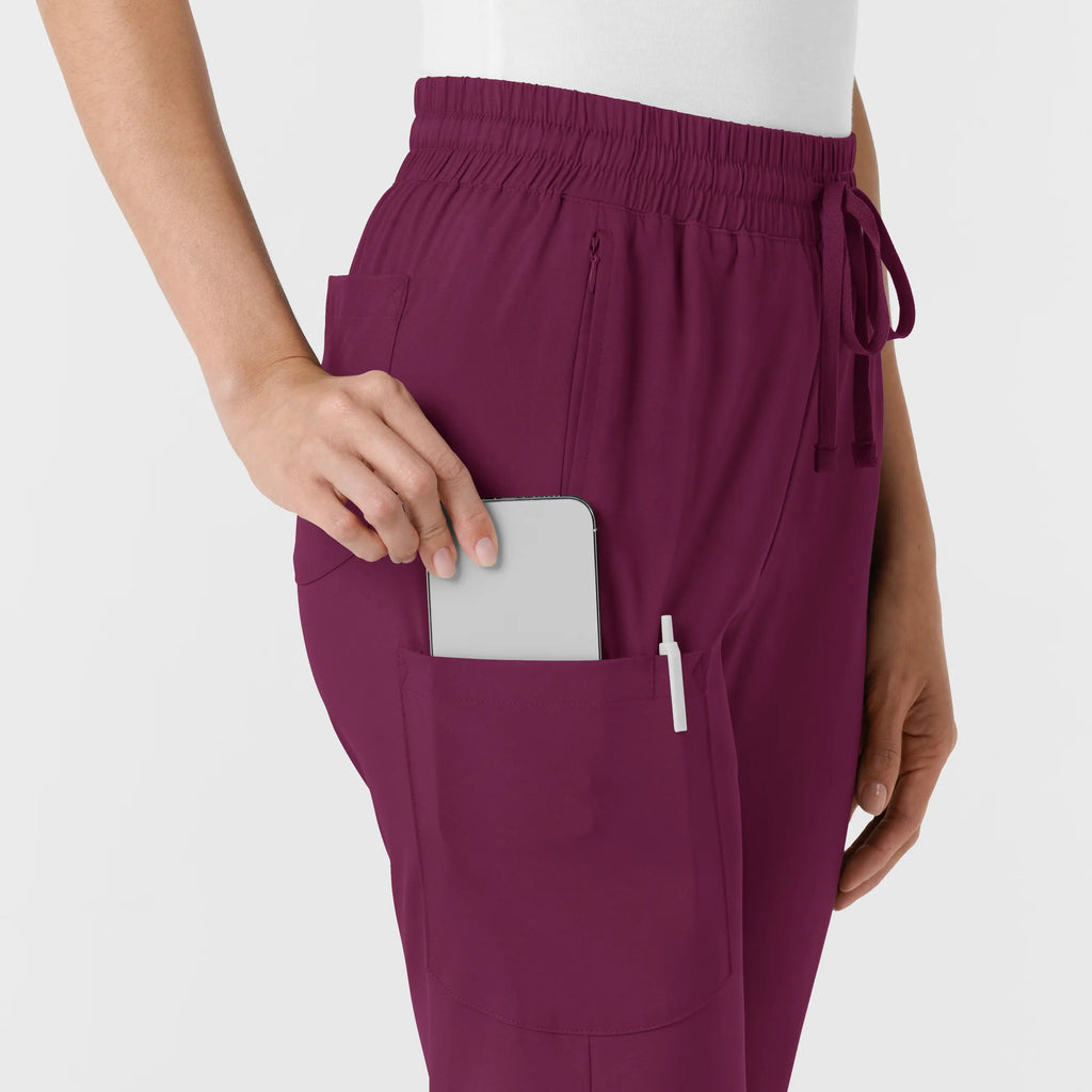 Wink Scrubs Women's Bootcut Scrub Pant Wine | scrub-supply.com