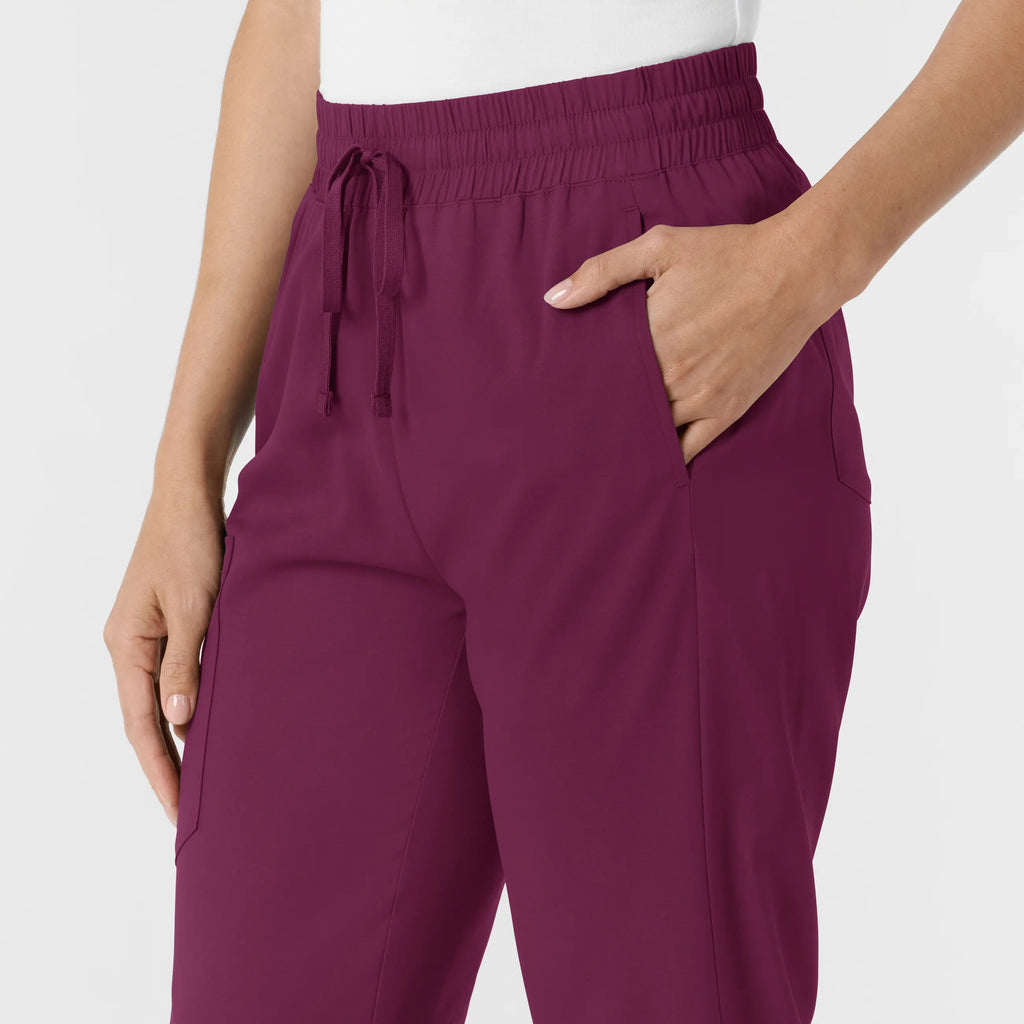 Wink Scrubs Women's Bootcut Scrub Pant Wine | scrub-supply.com