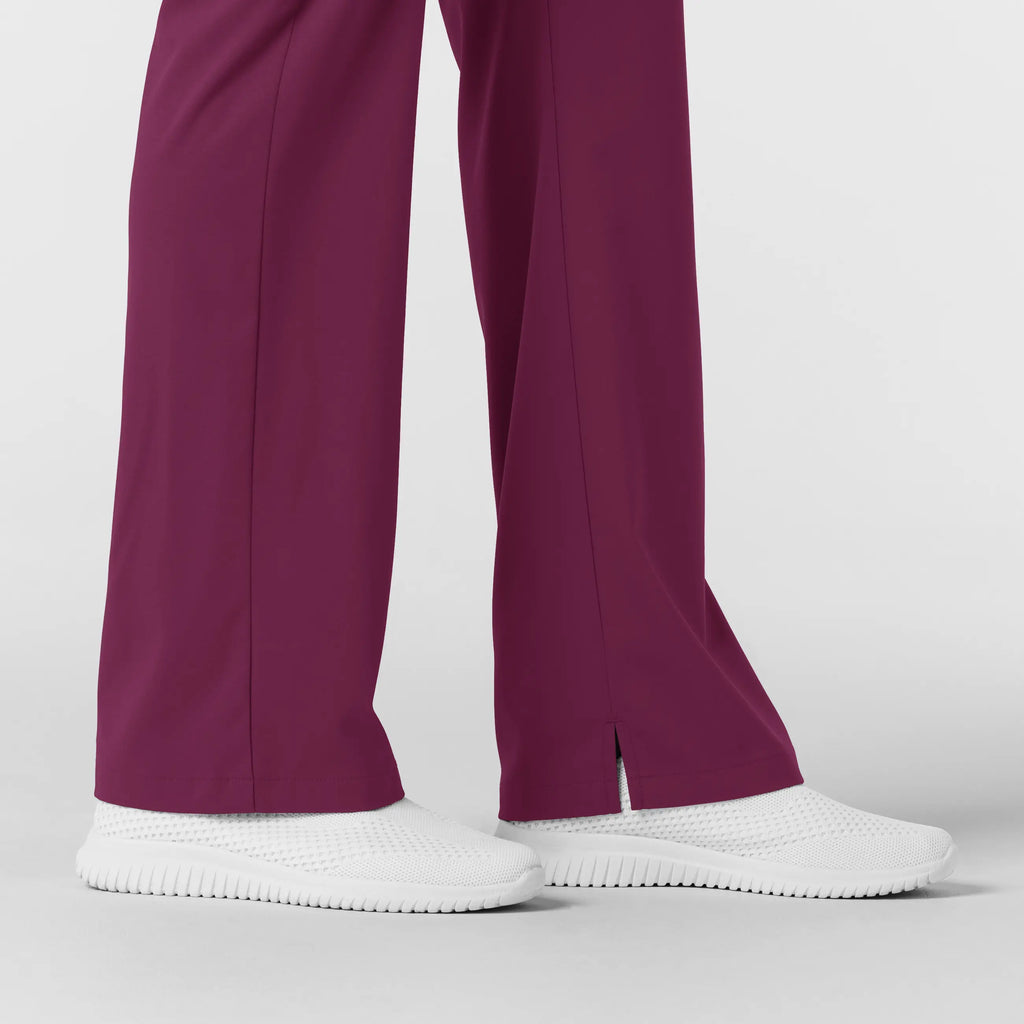 Wink Scrubs Women's Bootcut Scrub Pant Wine | scrub-supply.com