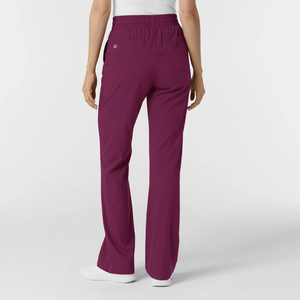 Wink Scrubs Women's Bootcut Scrub Pant Wine | scrub-supply.com