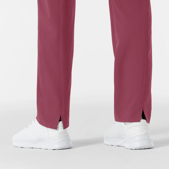 Wink Scrubs Women's Women’s High Waist Tapered Scrub Pant Carnation | scrub-supply.com