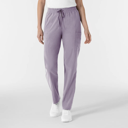 Wink Scrubs Women's Women’s High Waist Tapered Scrub Pant Wisteria | scrub-supply.com