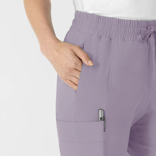 Wink Scrubs Women's Women’s High Waist Tapered Scrub Pant Wisteria | scrub-supply.com