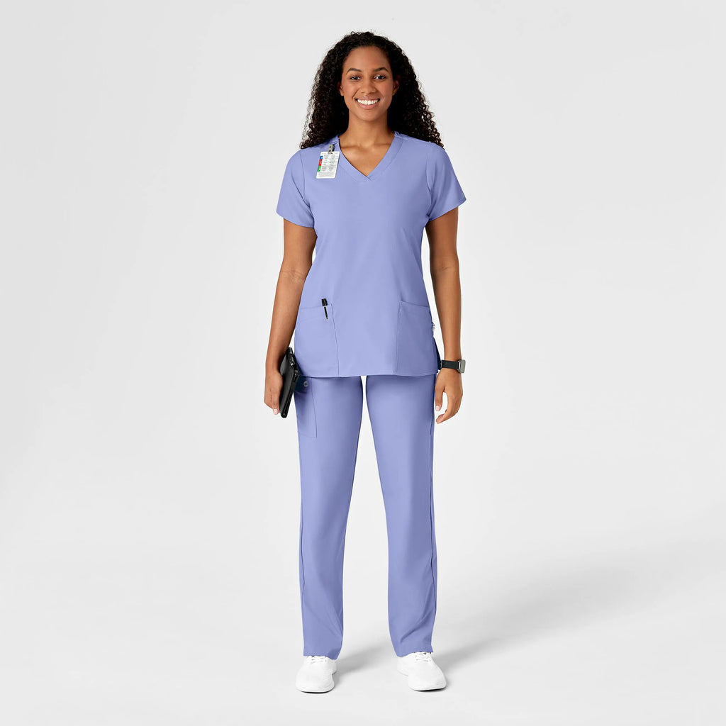 Wink Scrubs Women's Drawstring Scrub Pant Ceil Blue | scrub-supply.com