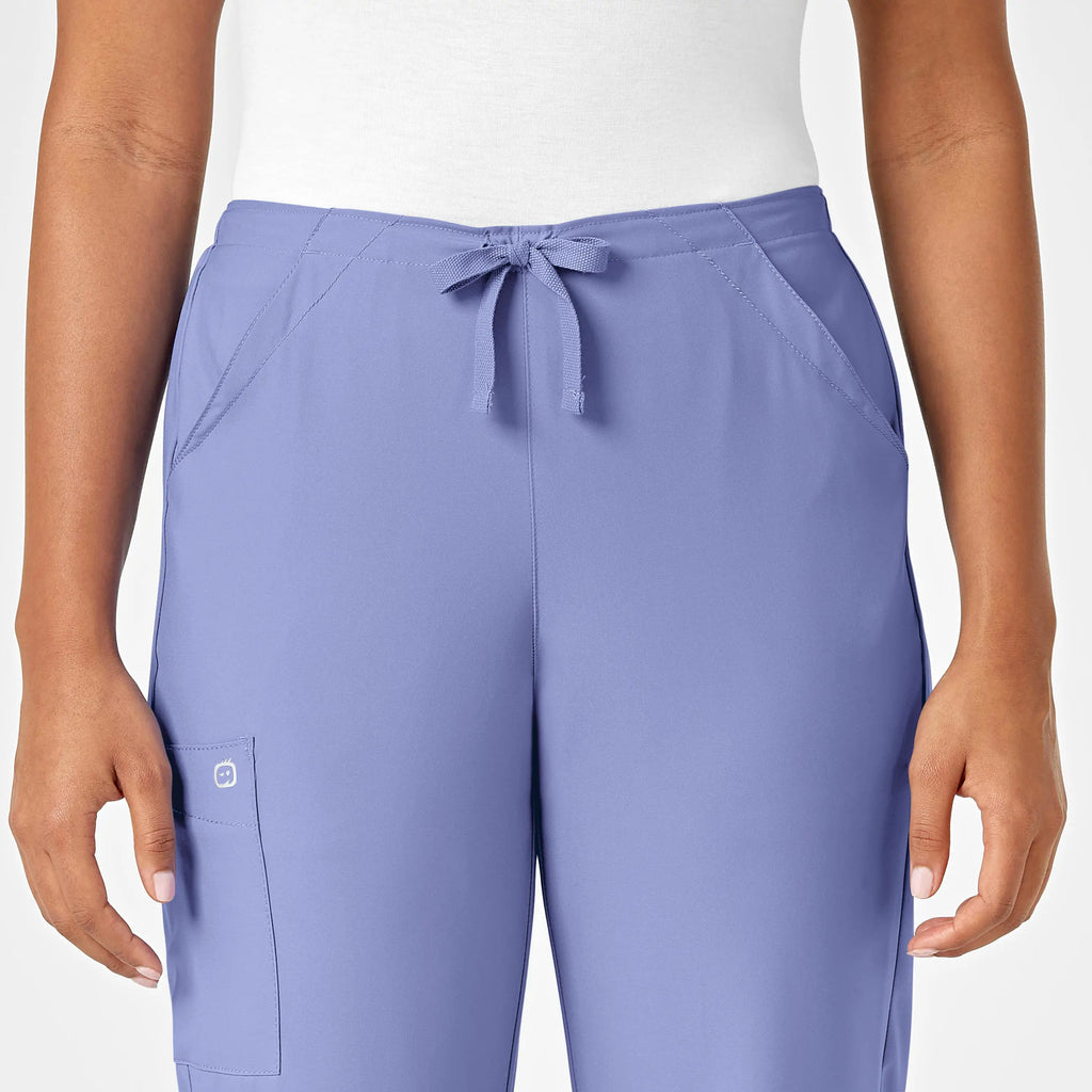 Wink Scrubs Women's Drawstring Scrub Pant Ceil Blue | scrub-supply.com