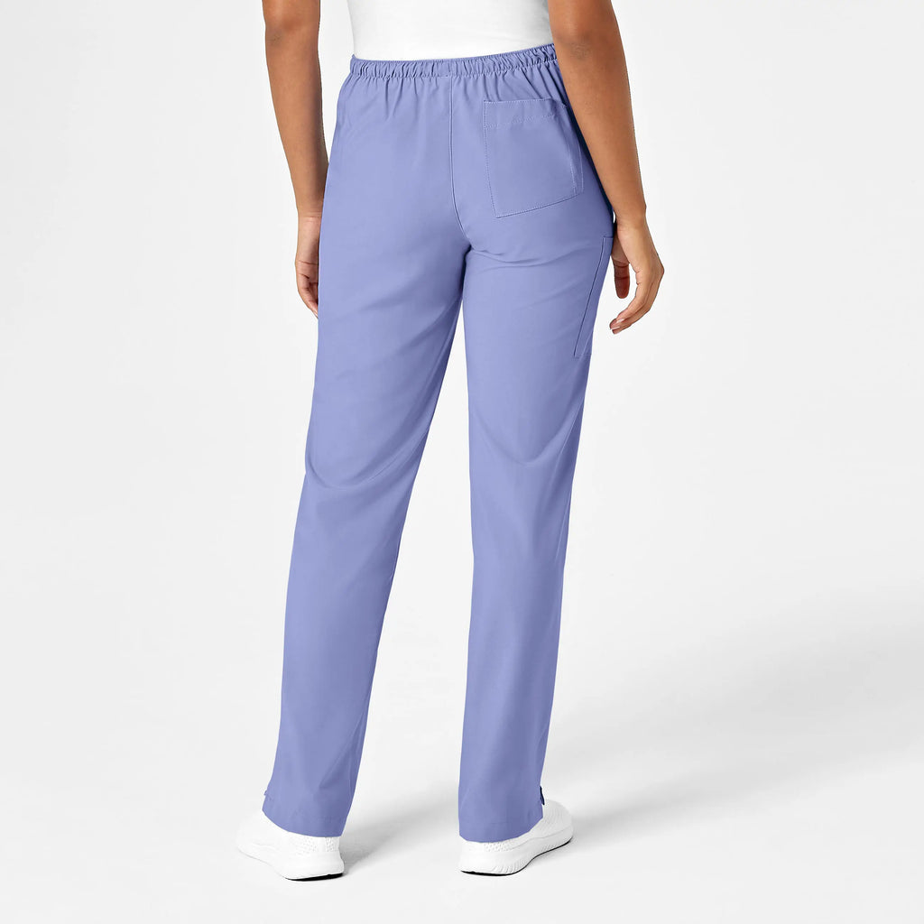 Wink Scrubs Women's Drawstring Scrub Pant Ceil Blue | scrub-supply.com