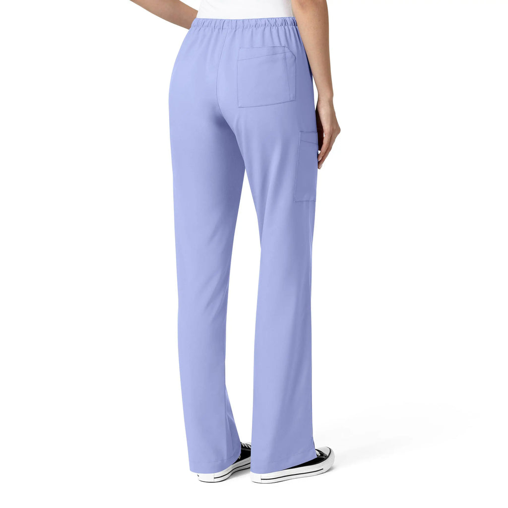 Wink Scrubs Women's Drawstring Scrub Pant Ceil Blue | scrub-supply.com