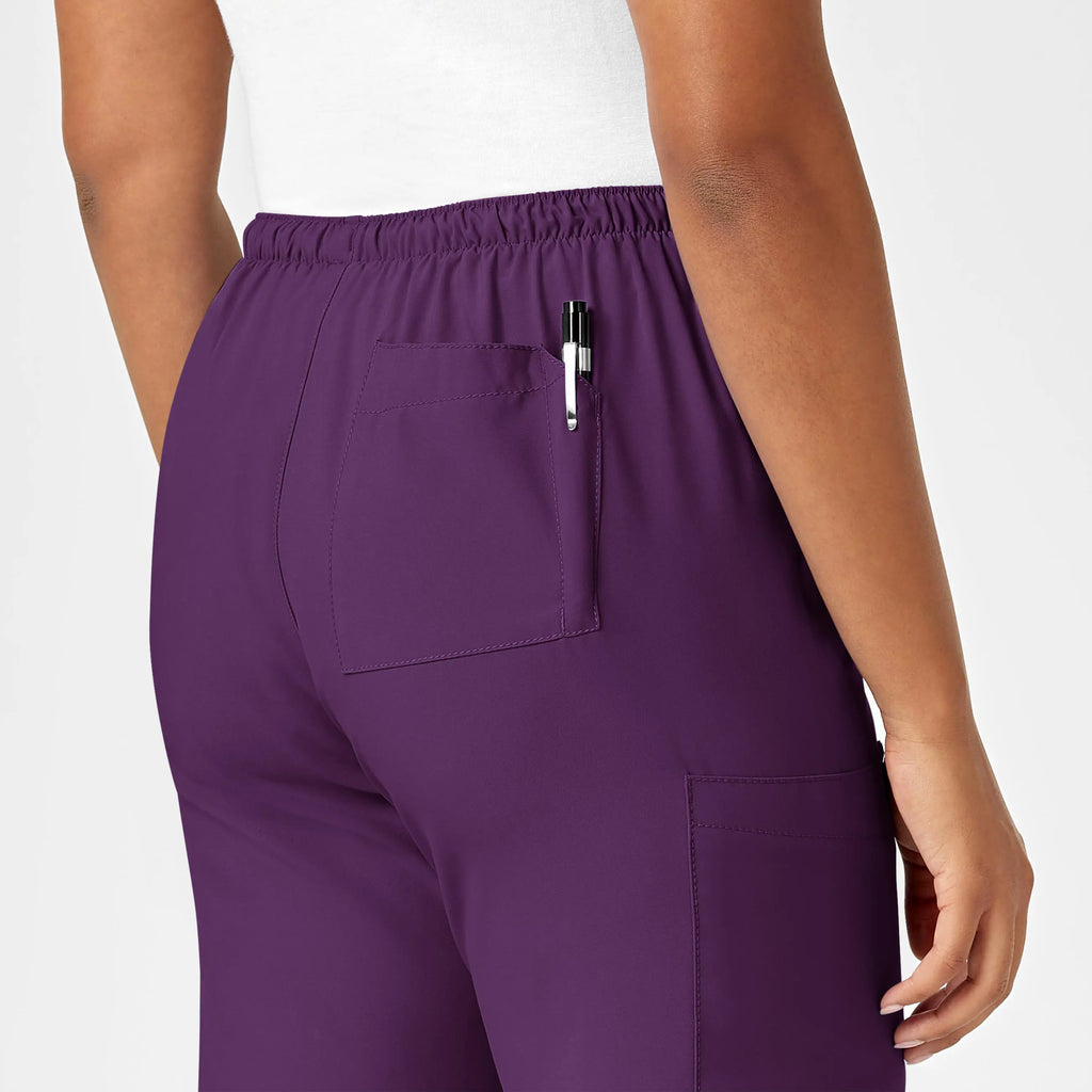 Wink Scrubs Women's Drawstring Scrub Pant Eggplant | scrub-supply.com