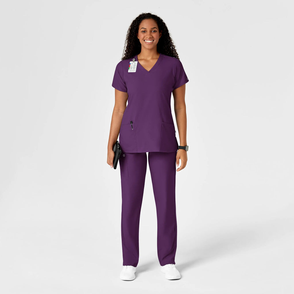 Wink Scrubs Women's Drawstring Scrub Pant Eggplant | scrub-supply.com