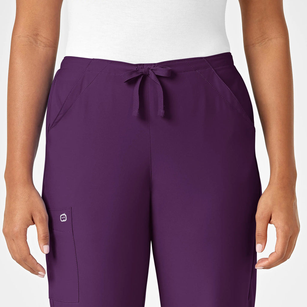 Wink Scrubs Women's Drawstring Scrub Pant Eggplant | scrub-supply.com