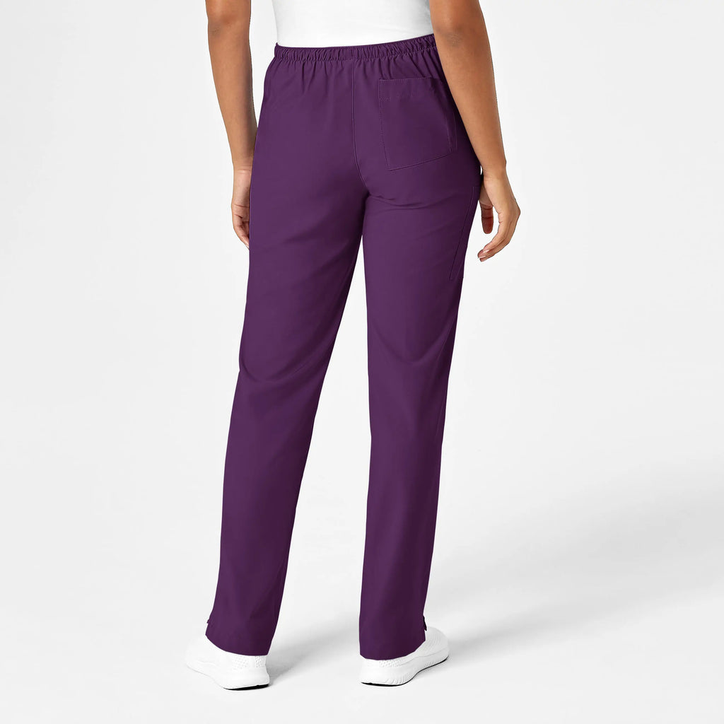 Wink Scrubs Women's Drawstring Scrub Pant Eggplant | scrub-supply.com