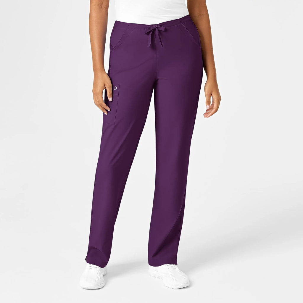 Wink Scrubs Women's Drawstring Scrub Pant Eggplant | scrub-supply.com