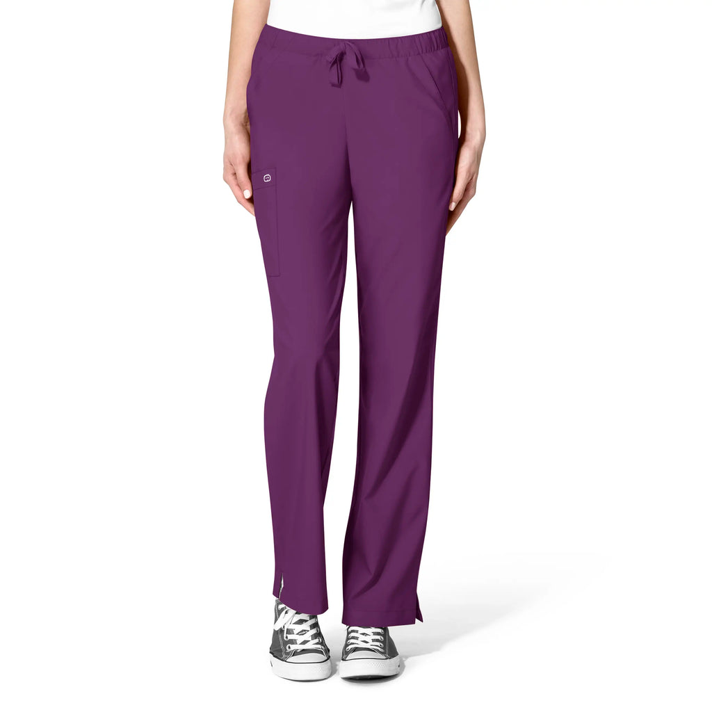 Wink Scrubs Women's Drawstring Scrub Pant Eggplant | scrub-supply.com