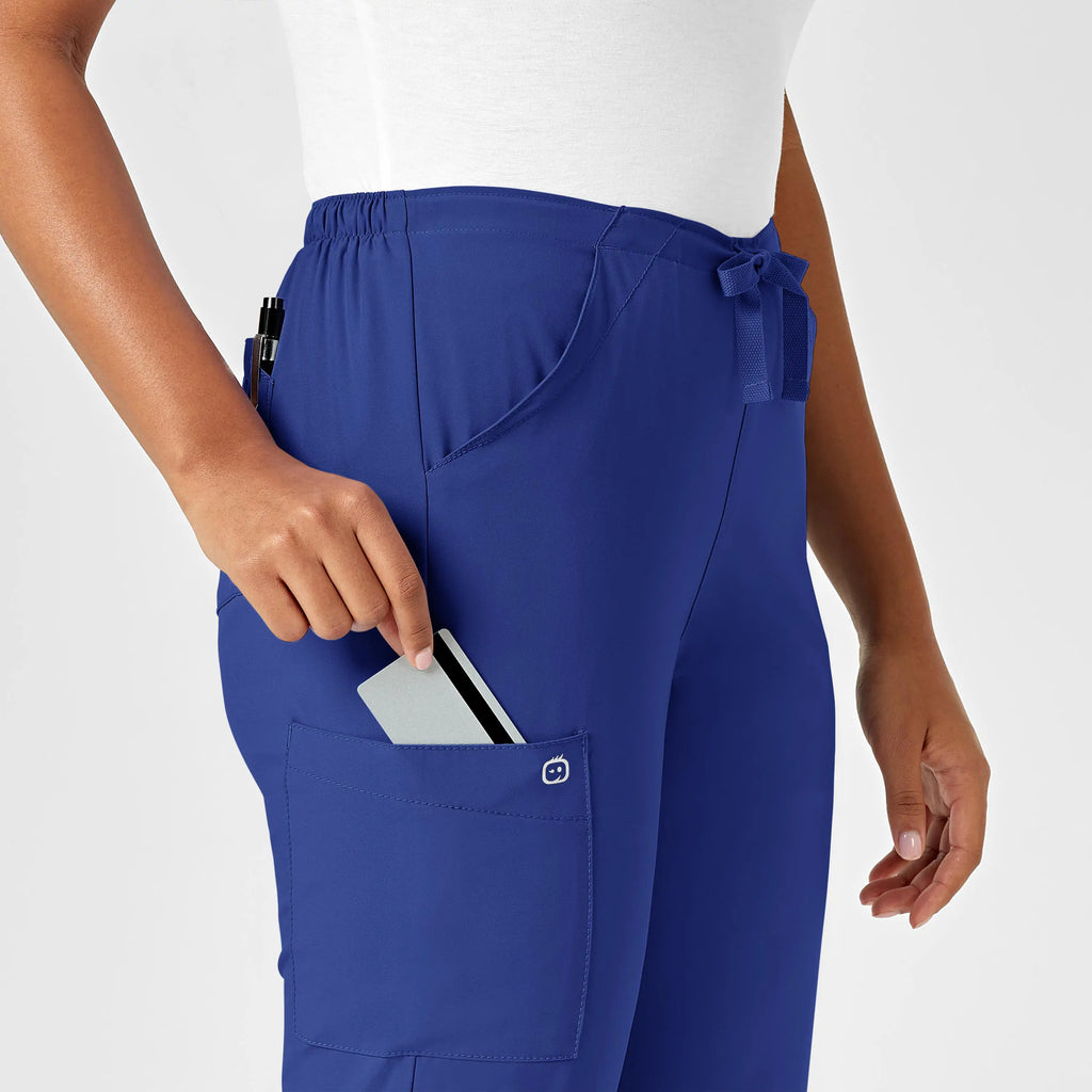 Wink Scrubs Women's Drawstring Scrub Pant Galaxy Blue | scrub-supply.com