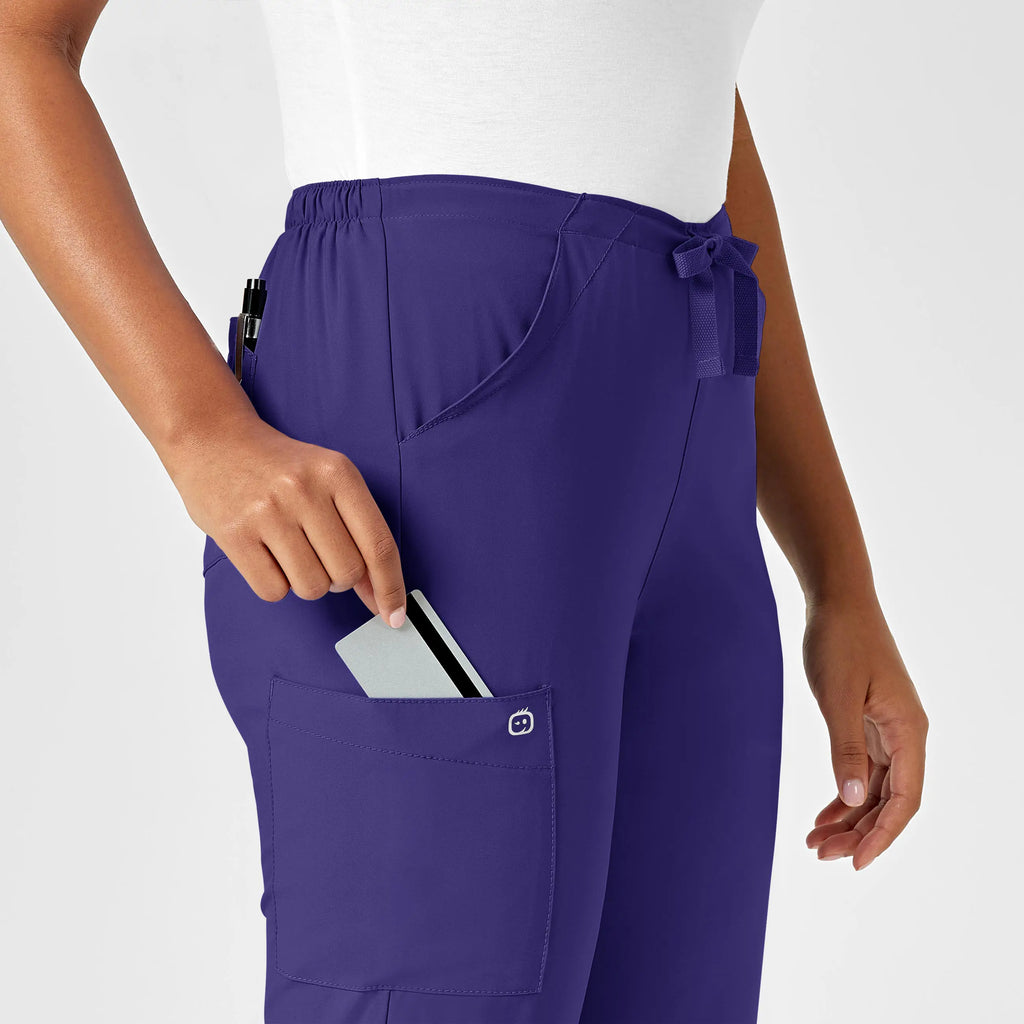 Wink Scrubs Women's Drawstring Scrub Pant Grape | scrub-supply.com