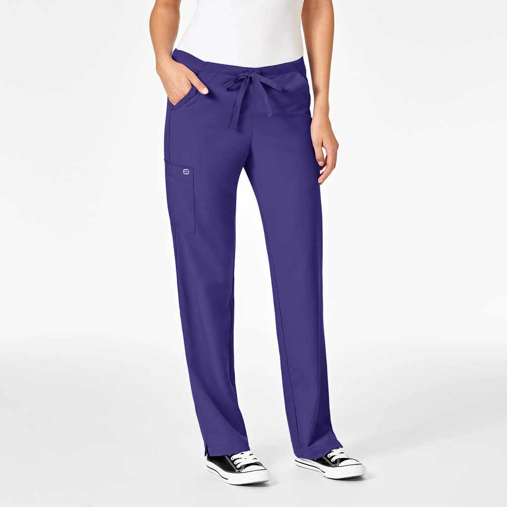 Wink Scrubs Women's Drawstring Scrub Pant Grape | scrub-supply.com