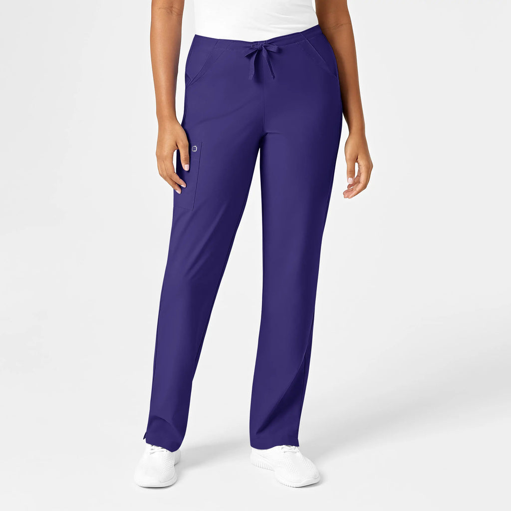 Wink Scrubs Women's Drawstring Scrub Pant Grape | scrub-supply.com