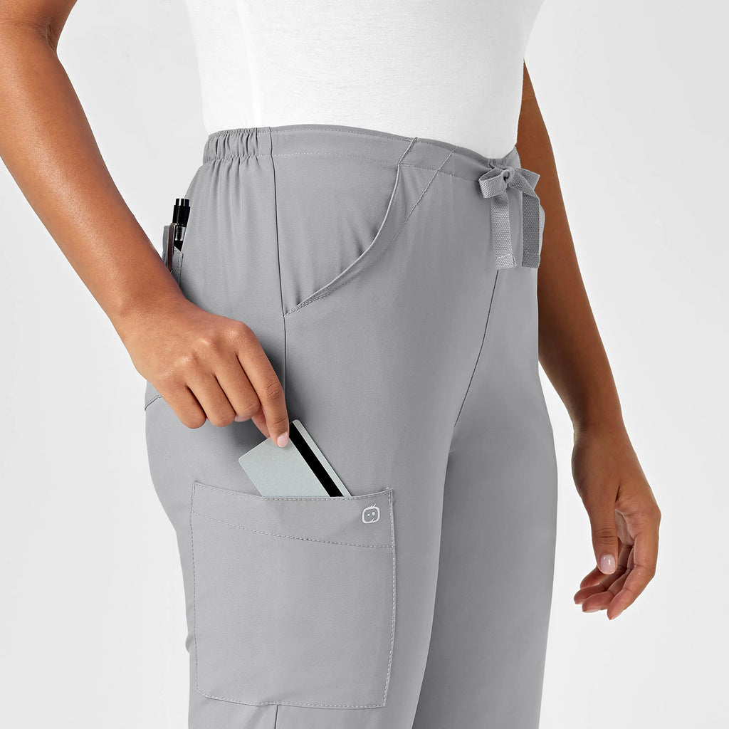 Wink Scrubs Women's Drawstring Scrub Pant Grey | scrub-supply.com