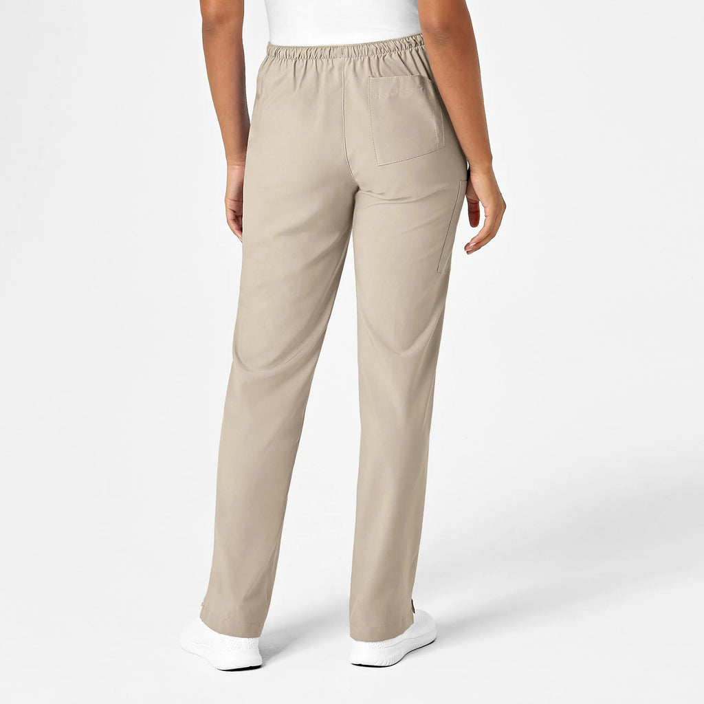 Wink Scrubs Women's Drawstring Scrub Pant Khaki | scrub-supply.com