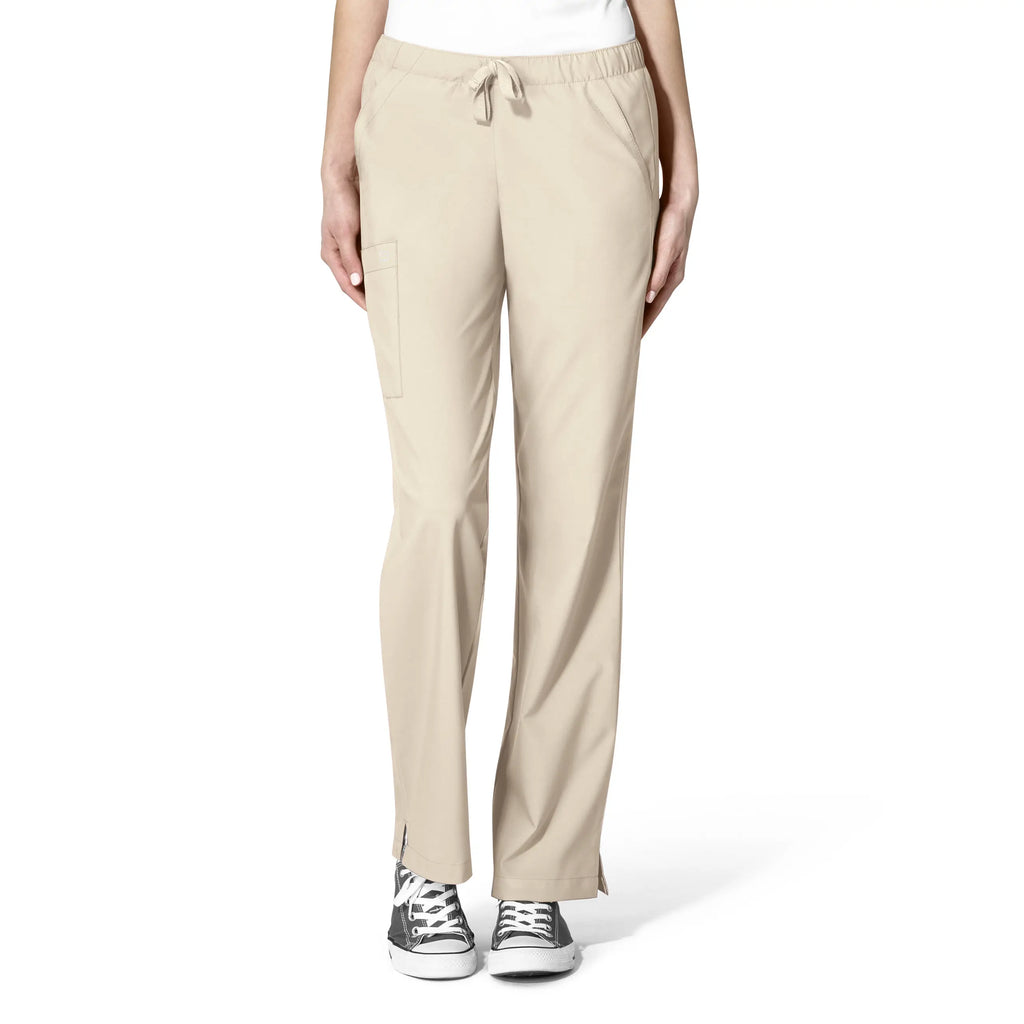 Wink Scrubs Women's Drawstring Scrub Pant Khaki | scrub-supply.com