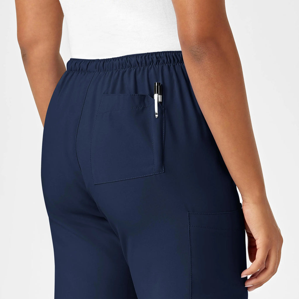 Wink Scrubs Women's Drawstring Scrub Pant Navy | scrub-supply.com