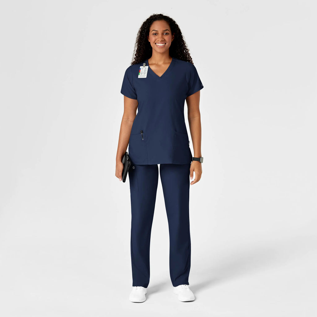 Wink Scrubs Women's Drawstring Scrub Pant Navy | scrub-supply.com