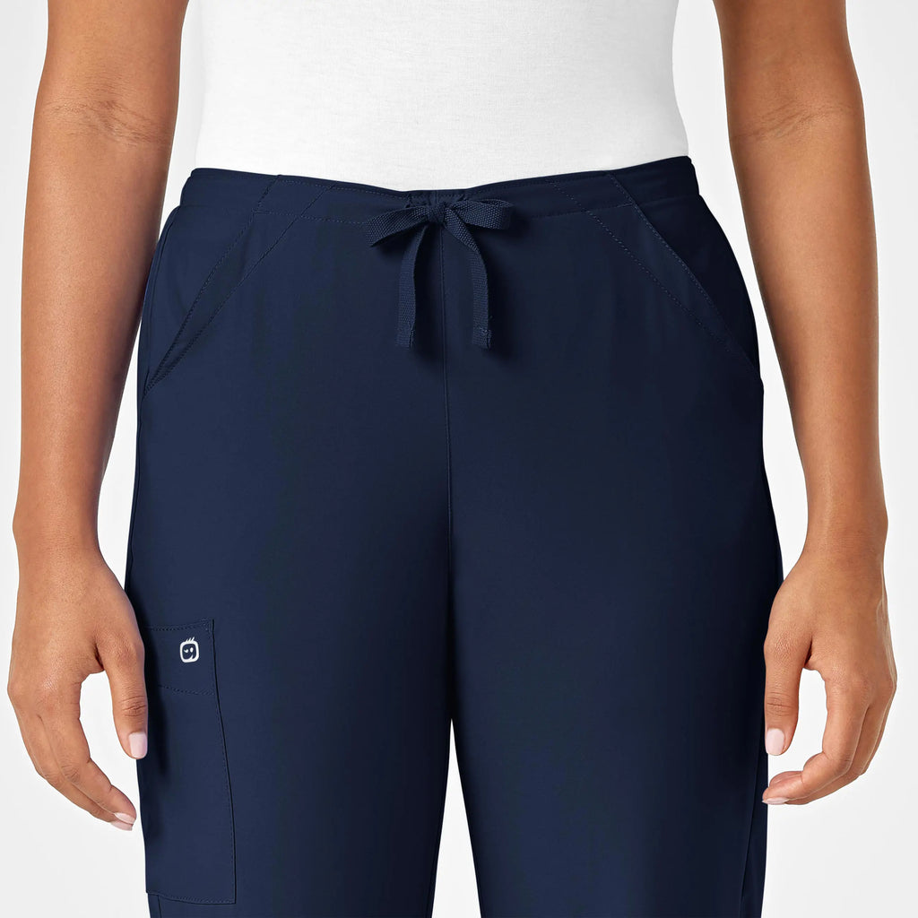 Wink Scrubs Women's Drawstring Scrub Pant Navy | scrub-supply.com