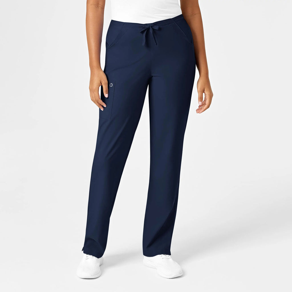 Wink Scrubs Women's Drawstring Scrub Pant Navy | scrub-supply.com