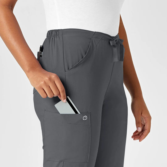 Wink Scrubs Women's Drawstring Scrub Pant Pewter | scrub-supply.com