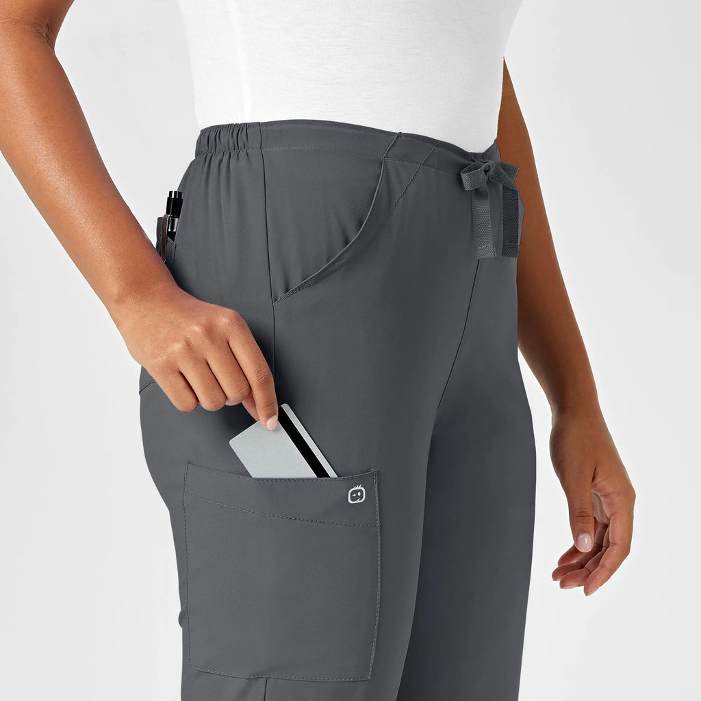 Wink Scrubs Women's Drawstring Scrub Pant Pewter | scrub-supply.com