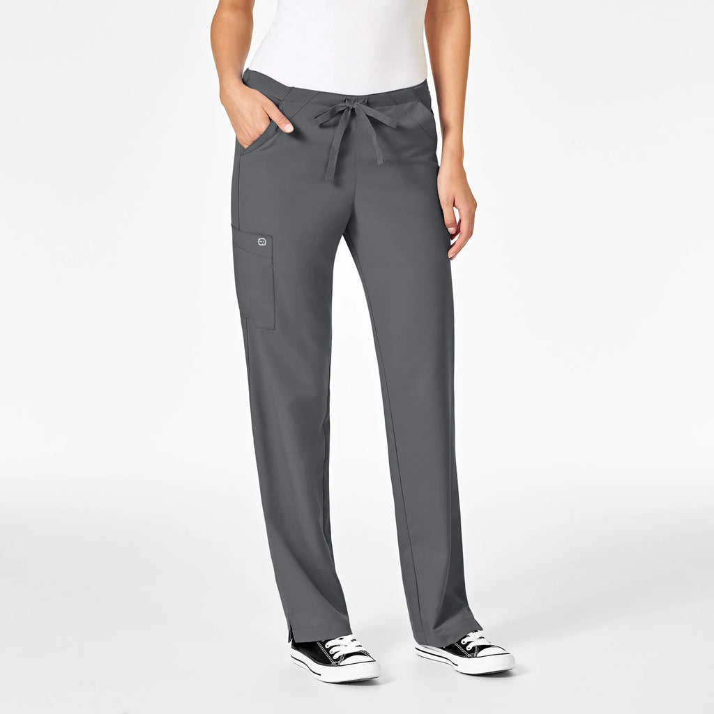 Wink Scrubs Women's Drawstring Scrub Pant Pewter | scrub-supply.com