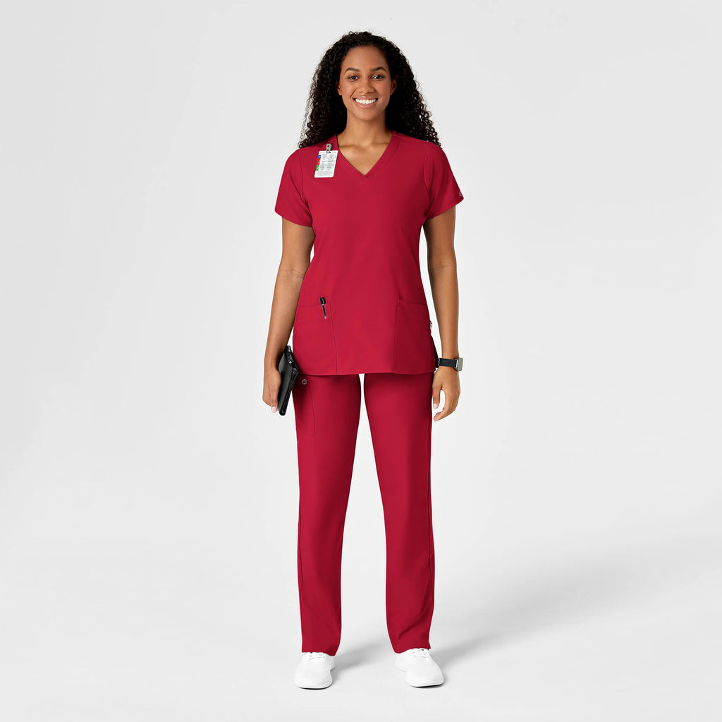 Wink Scrubs Women's Drawstring Scrub Pant Red | scrub-supply.com