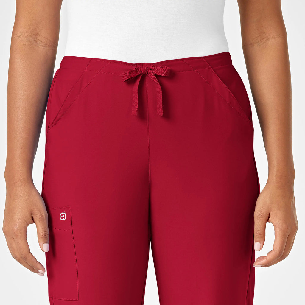 Wink Scrubs Women's Drawstring Scrub Pant Red | scrub-supply.com