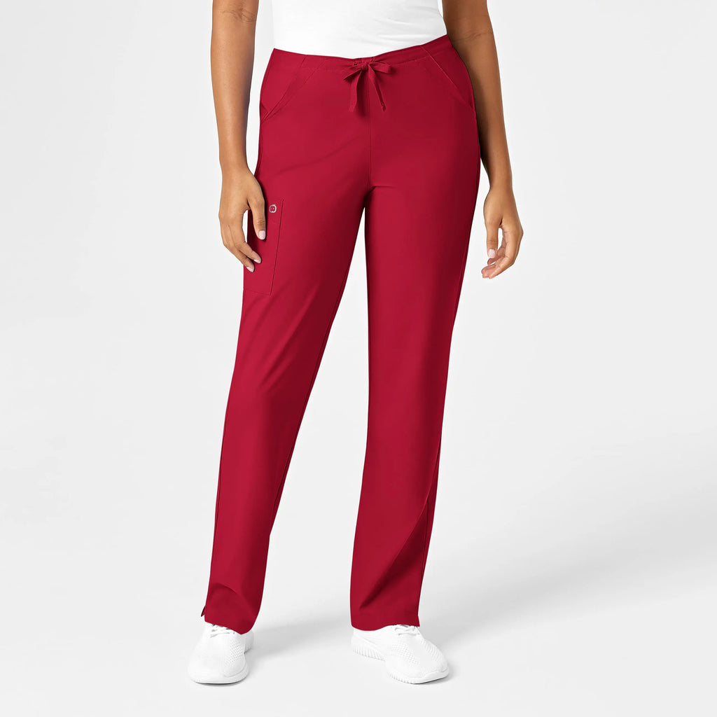 Wink Scrubs Women's Drawstring Scrub Pant Red | scrub-supply.com