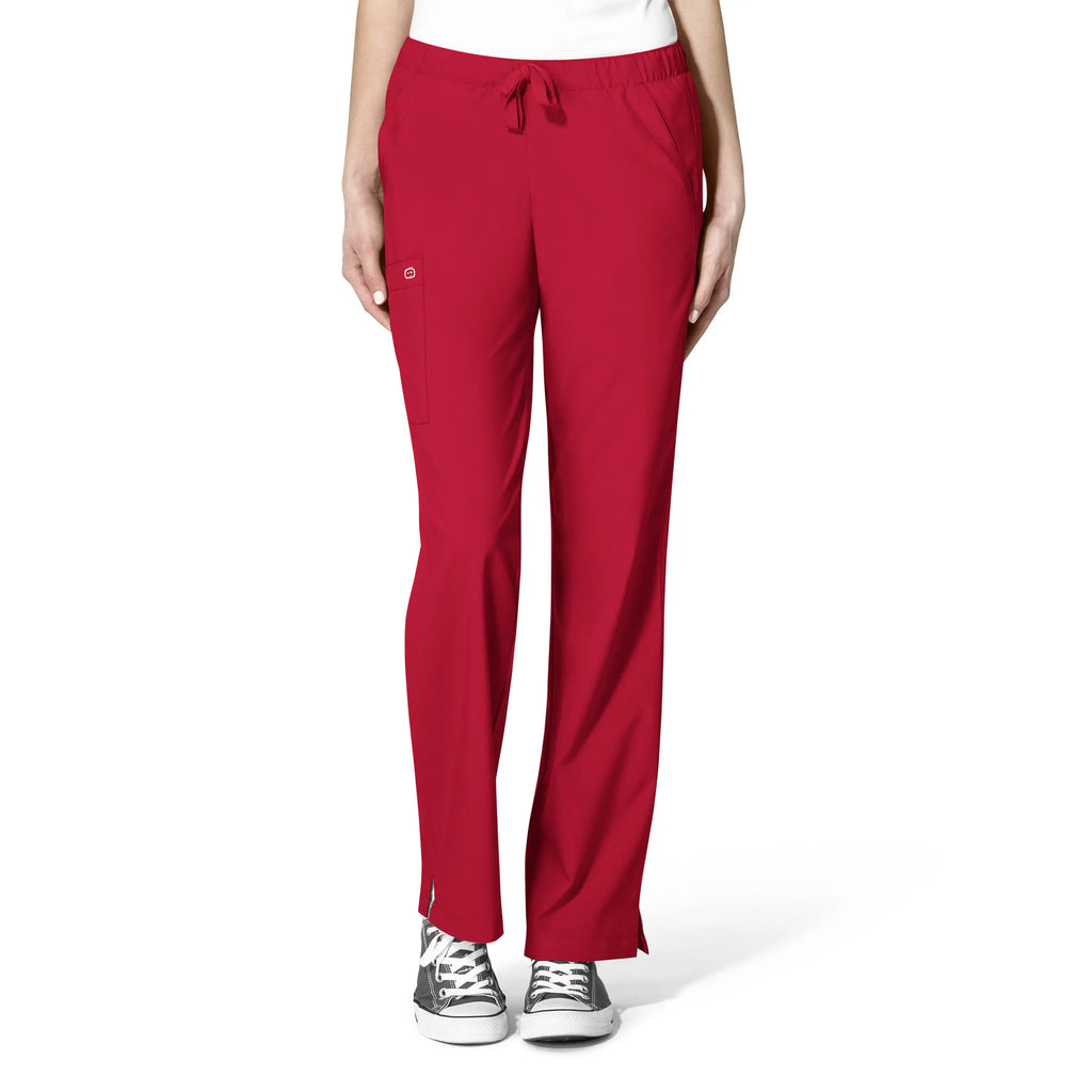 Wink Scrubs Women's Drawstring Scrub Pant Red | scrub-supply.com