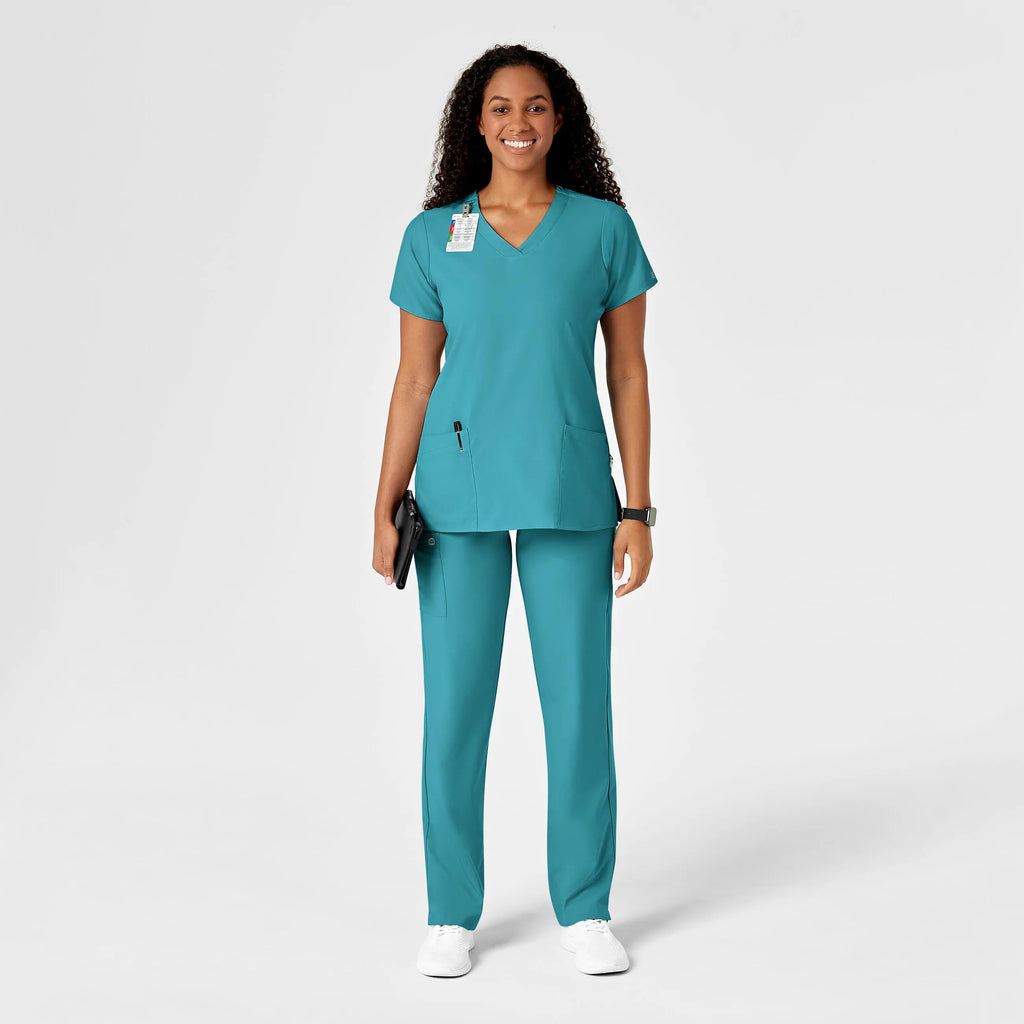 Wink Scrubs Women's Drawstring Scrub Pant Teal | scrub-supply.com