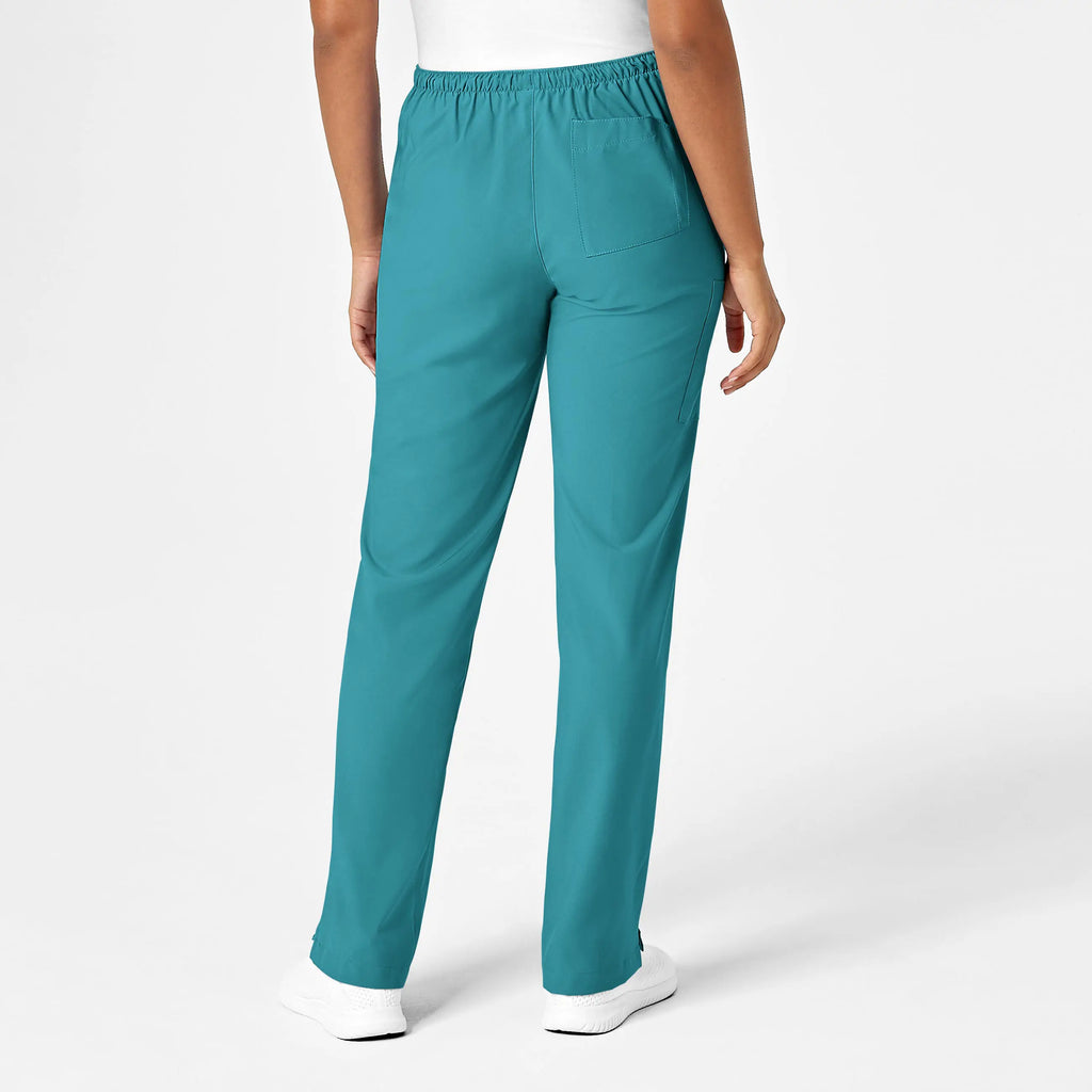 Wink Scrubs Women's Drawstring Scrub Pant Teal | scrub-supply.com