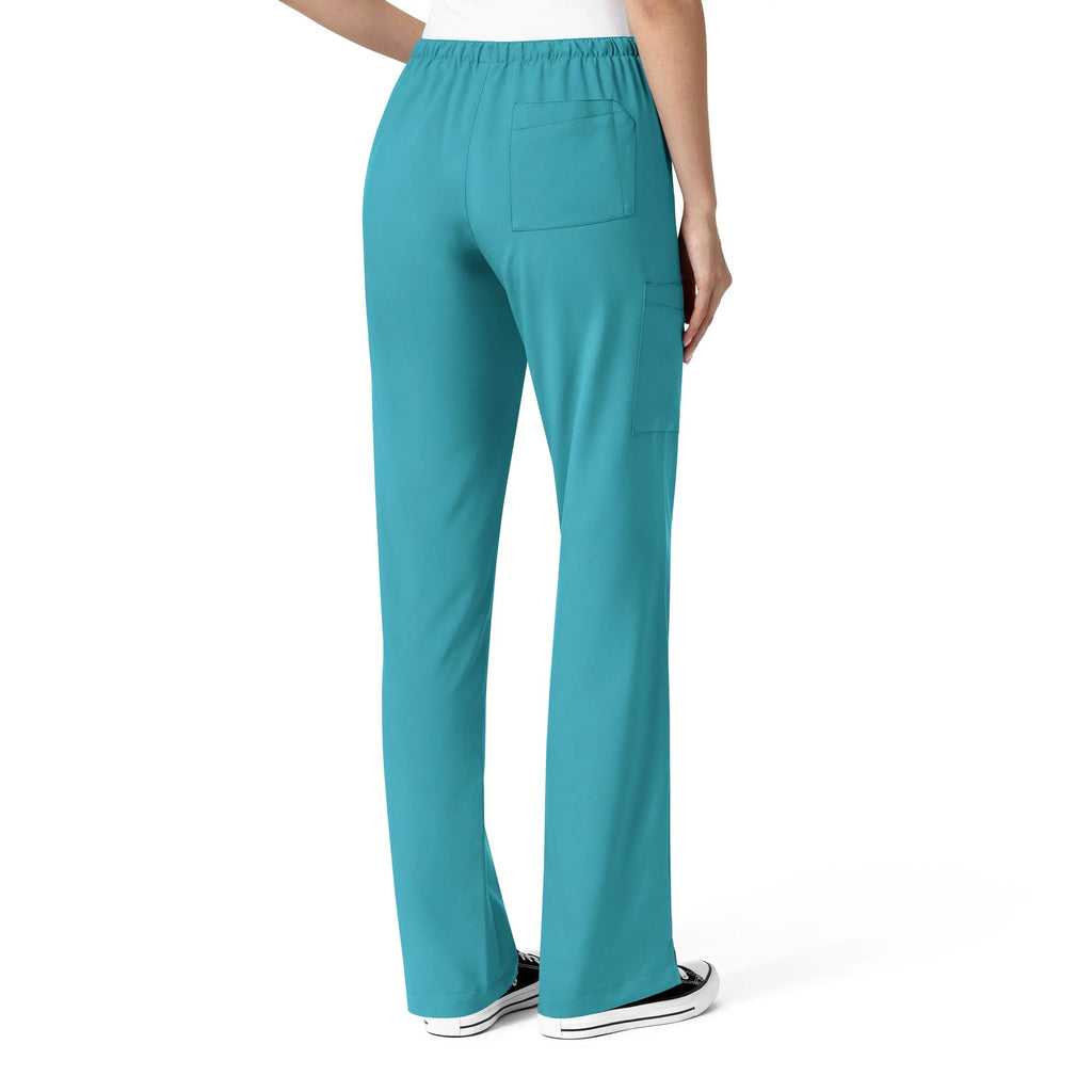 Wink Scrubs Women's Drawstring Scrub Pant Teal | scrub-supply.com