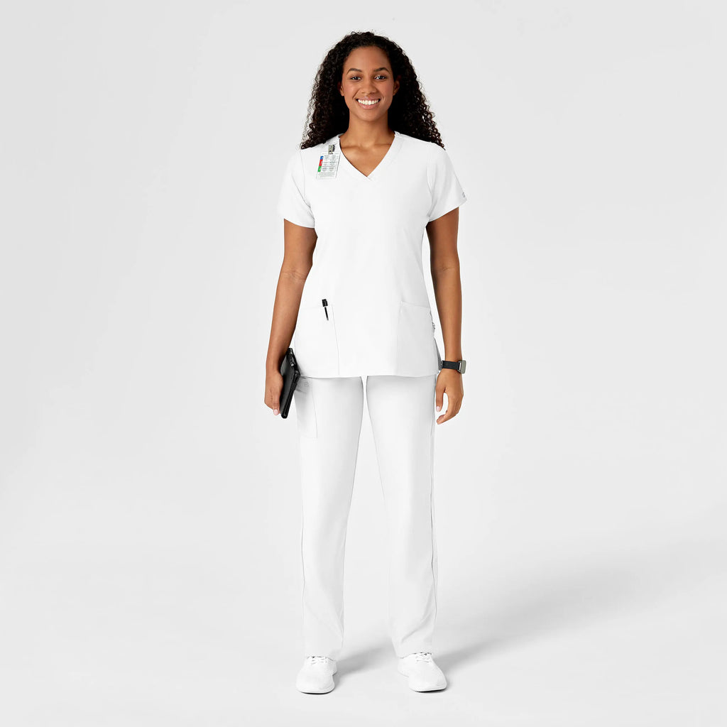 Wink Scrubs Women's Drawstring Scrub Pant White | scrub-supply.com