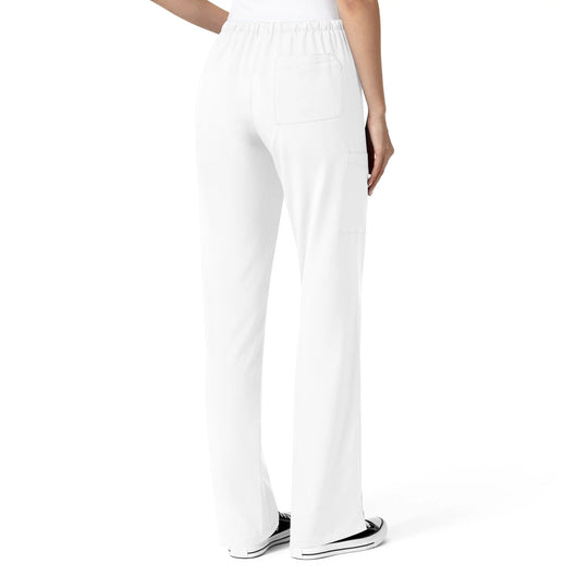 Wink Scrubs Women's Drawstring Scrub Pant White | scrub-supply.com