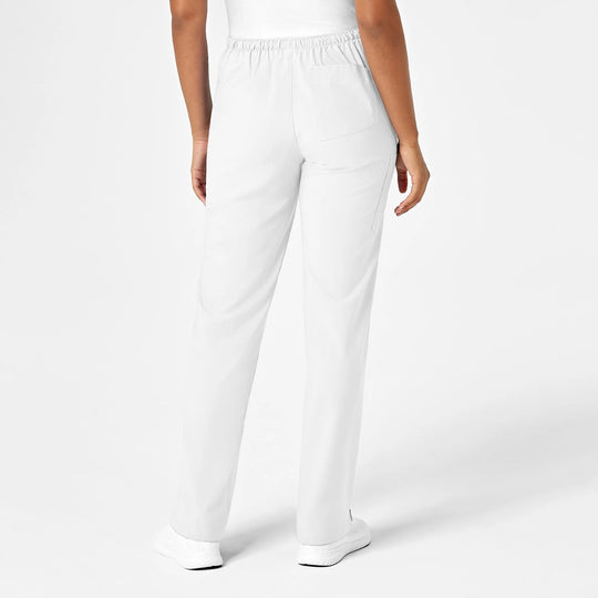 Wink Scrubs Women's Drawstring Scrub Pant White | scrub-supply.com