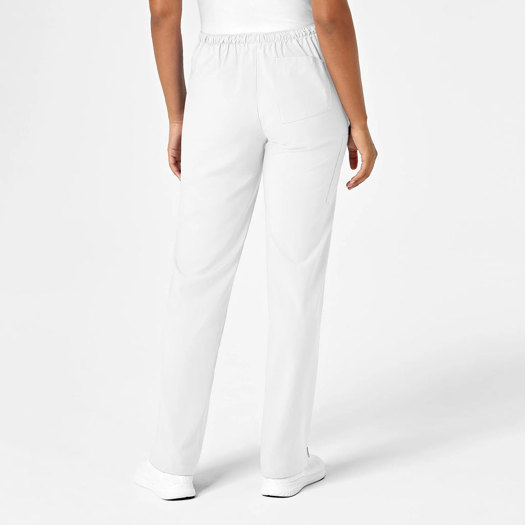 Wink Scrubs Women's Drawstring Scrub Pant White | scrub-supply.com