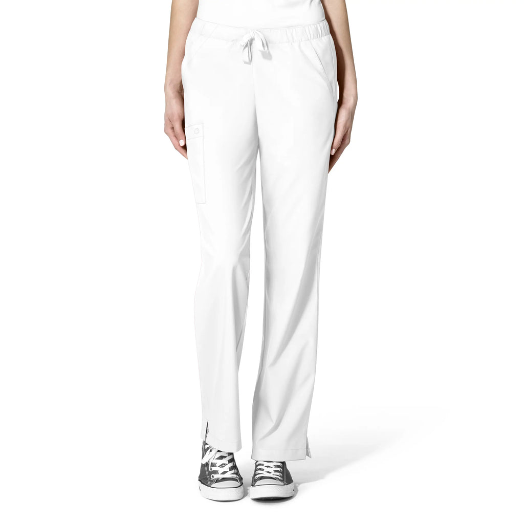 Wink Scrubs Women's Drawstring Scrub Pant White | scrub-supply.com