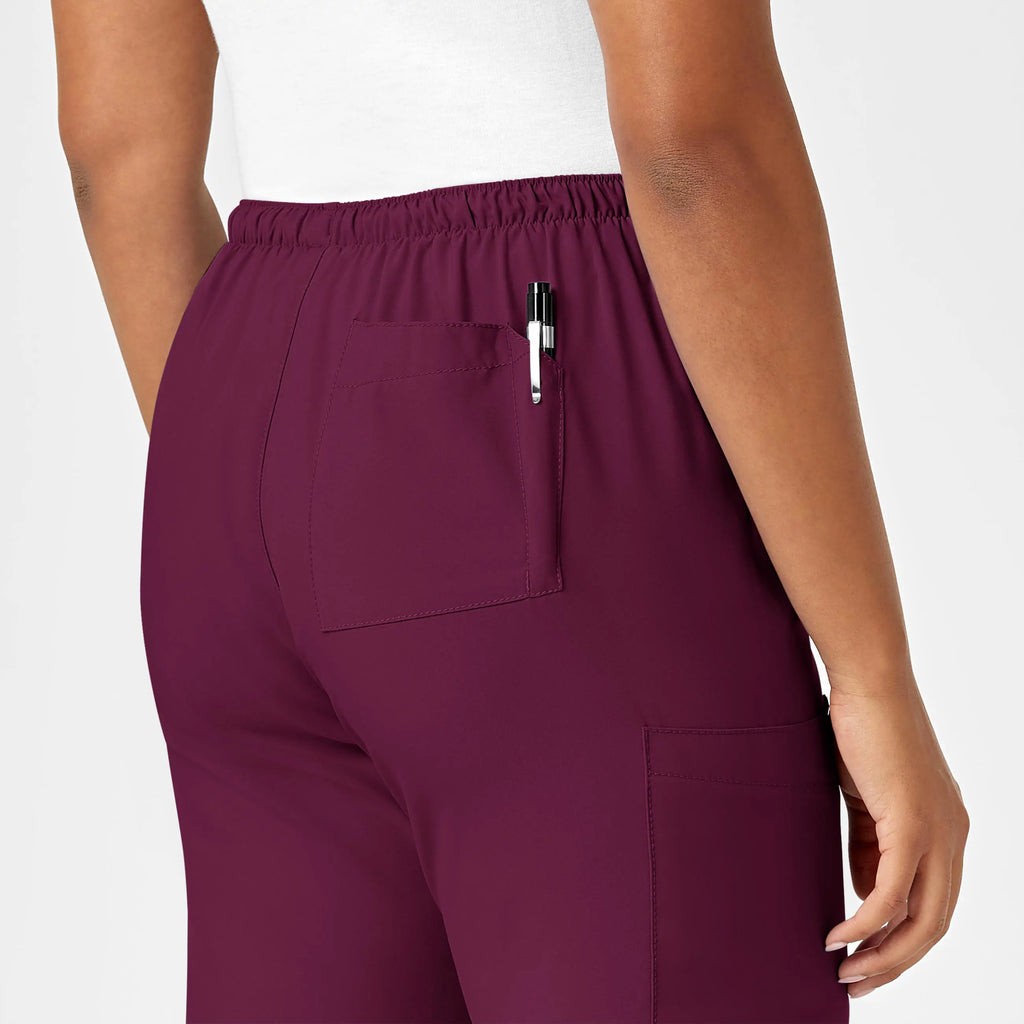 Wink Scrubs Women's Drawstring Scrub Pant Wine | scrub-supply.com