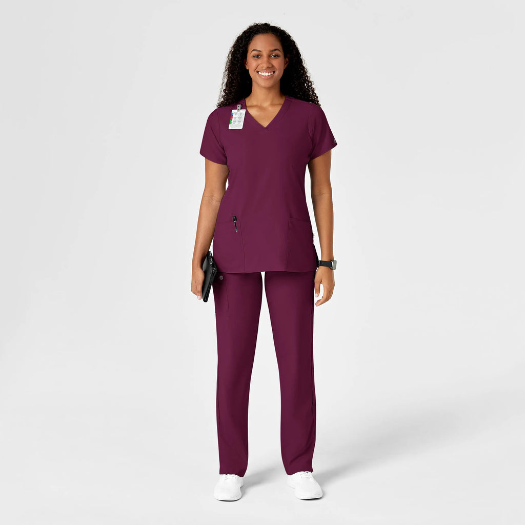 Wink Scrubs Women's Drawstring Scrub Pant Wine | scrub-supply.com