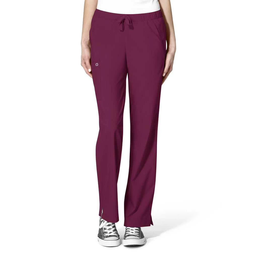 Wink Scrubs Women's Drawstring Scrub Pant Wine | scrub-supply.com