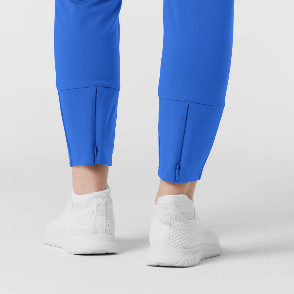 Wink Scrubs Knit Women's Track Scrub Pant Royal Blue | scrub-supply.com