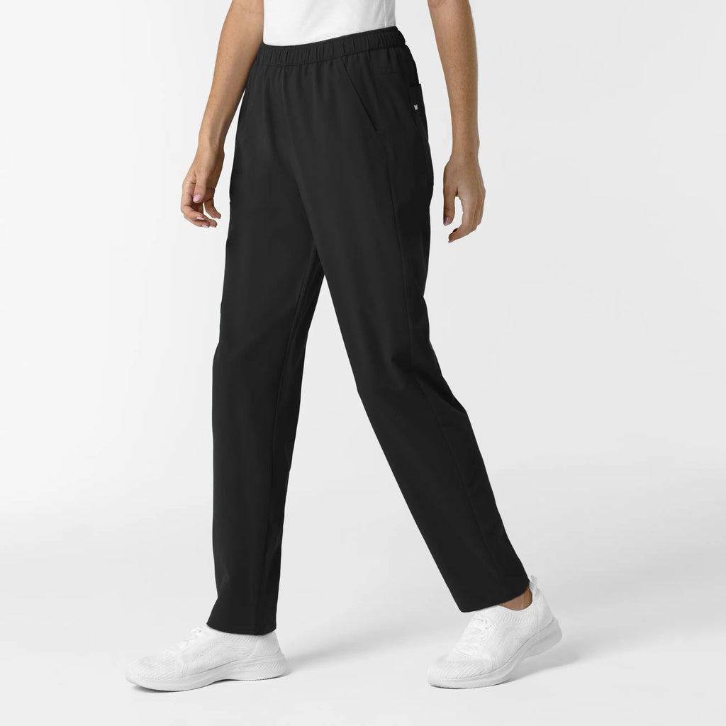 Wink Scrubs Women's Slim Leg Scrub Pant Black | scrub-supply.com