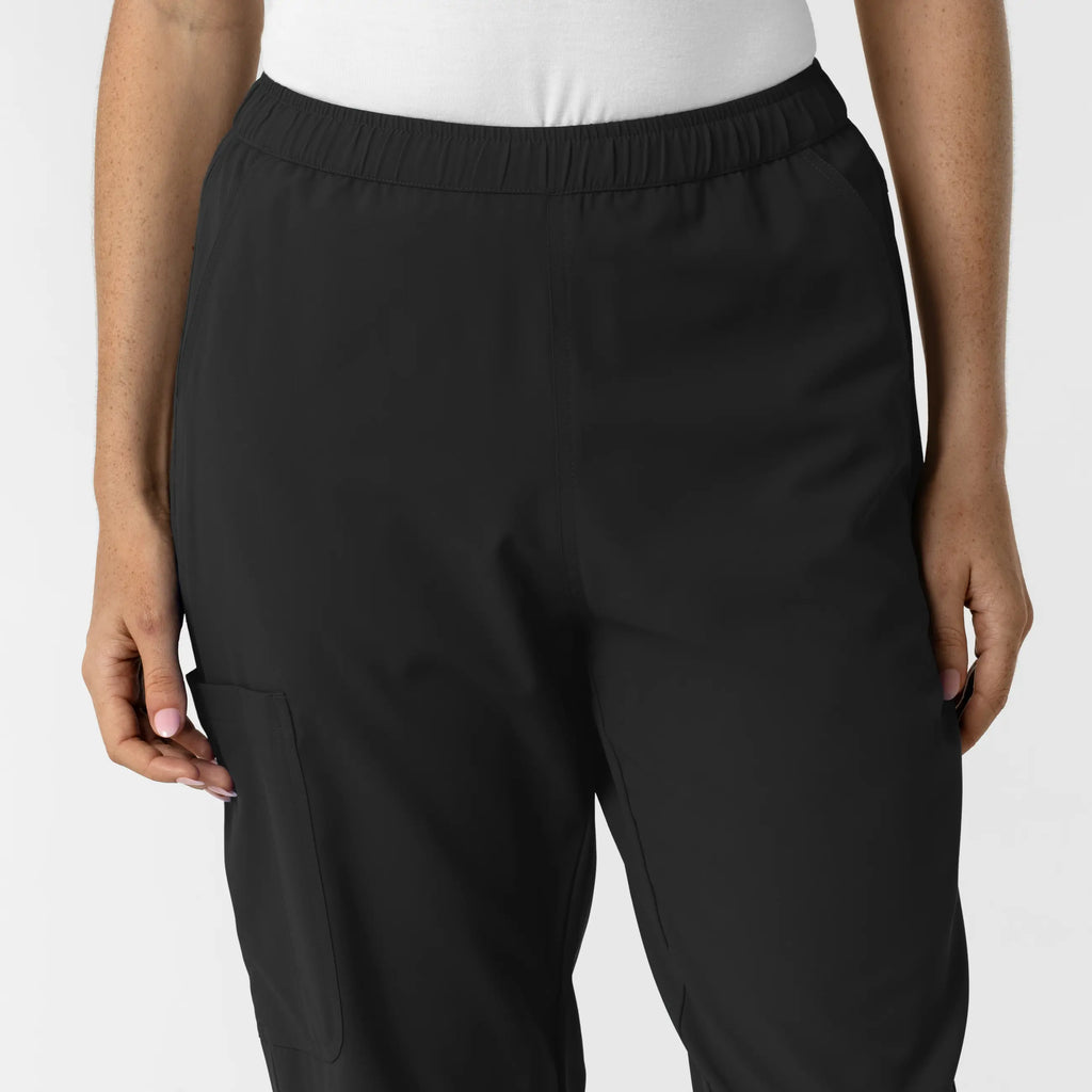 Wink Scrubs Women's Slim Leg Scrub Pant Black | scrub-supply.com